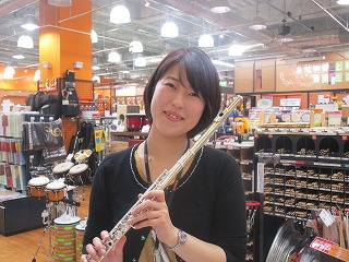 島村楽器　フルートインストラクター　永沼響子