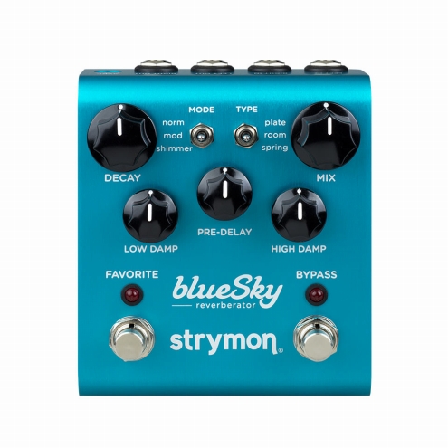 【付属品・元箱込み】strymon / blueSky リバーブペダル