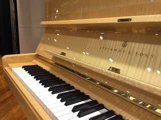 STEINWAY&SONS　Maple　クラウンジュエルコレクション　島村楽器グランフロント大阪店