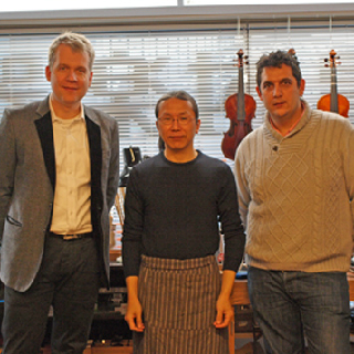 Andrea Schutz氏のファミリーも来日。製作についてのセミナーなども実施。 島村楽器横浜みなとみらい店