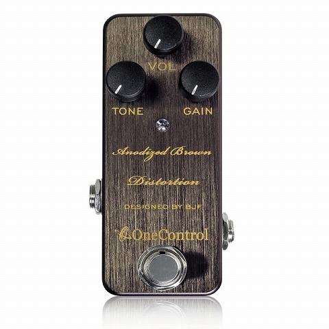 島村楽器イオンモール天童店　One Control Anodized Brown Distotion