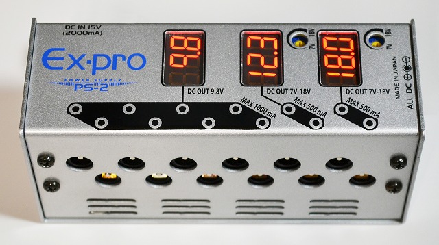 Ex-pro PS 2 パワーサプライ　エフェクター
