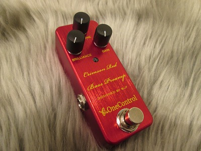 エフェクター　one control crimson red bases preamp プリアンプ