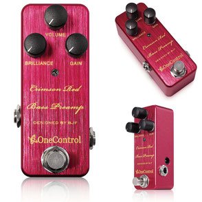 島村楽器 天童 One Control　Crimson Red Bass Preamp
