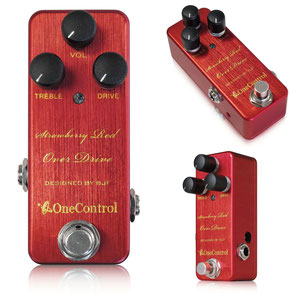 島村楽器　天童　One Control　Strawberry Red OverDrive