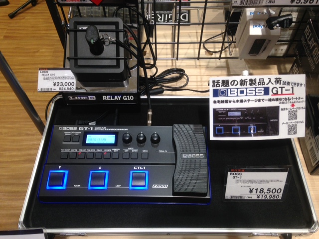 新製品】BOSS GT-1再入荷しました！お試しいただけます！｜島村楽器