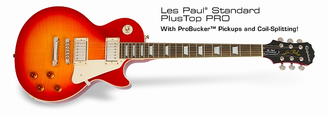 Epiphone LP STD + TOP PRO