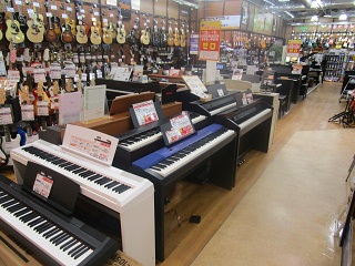電子ピアノ売り場リニューアルしました！
