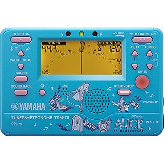 ヤマハ　チューナーメトロノームTDM75アリス