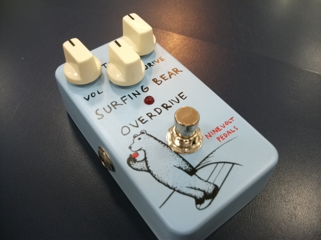 【NINEVOLT PEDALS】SURFING BEAR OVERDRIVE