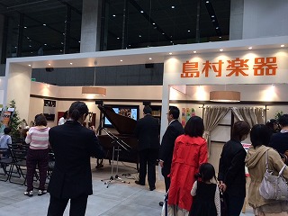 島村楽器ブース