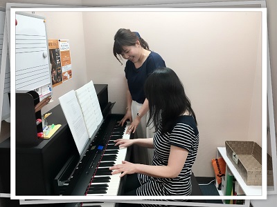 ピアノサロン/おすすめ月2回レッスン/平林ちえ/大人の音楽教室