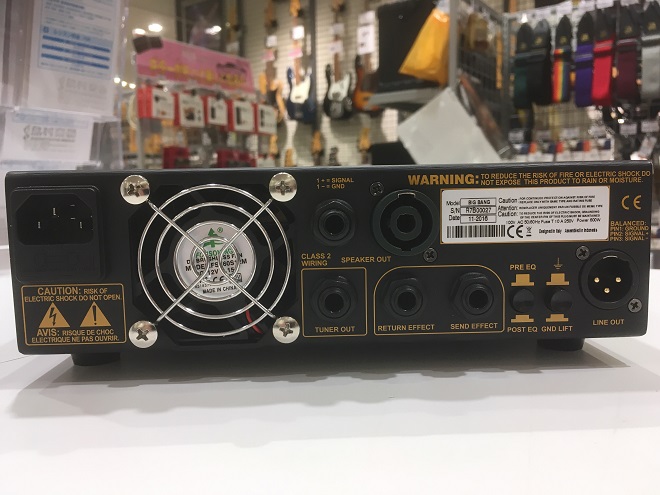 Markbassの大人気小型ヘッドアンプ「Big Bang」から島村限定ブラック