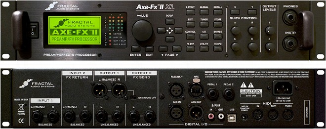 fractal　Axe-Fx IIXL+　MFC-101 MkIIIHATAノブ