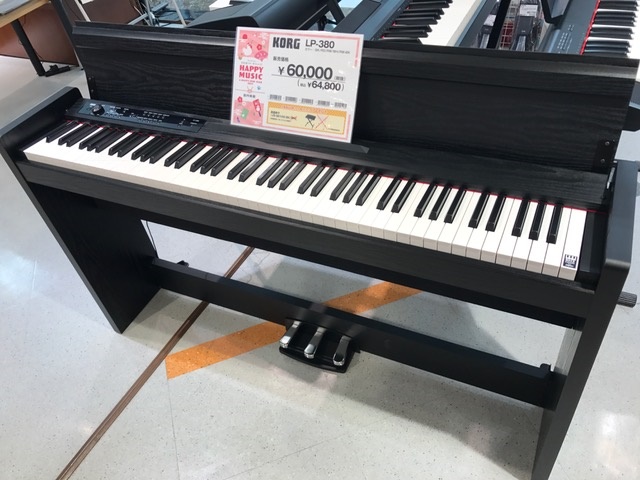 人気のKORG電子ピアノ LP-380展示始めました！｜島村楽器 水戸マイム店