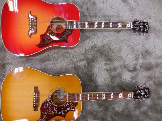 アコースティックギター】Gibson Hummingbird&Dove徹底比較！【試奏 