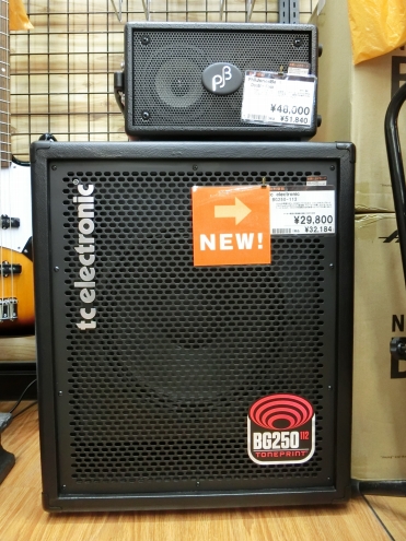 島村楽器 長岡店 ベースアンプ BG250-112 DoubleFour 比較