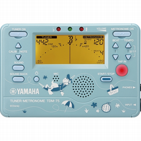 YAMAHA ヤマハ TDM-75DD チューナー＆メトロノーム ドナルドダック