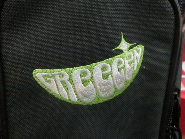 GRACE GRGB エレキギター用ケース バッグ GReeeeN グリーン サミック 島村楽器イオン長岡店 ロゴ 刺繍