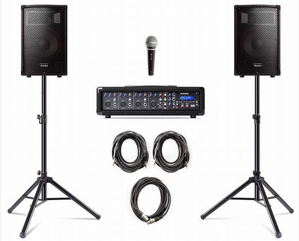 ALESIS PA System In A Box Bundle