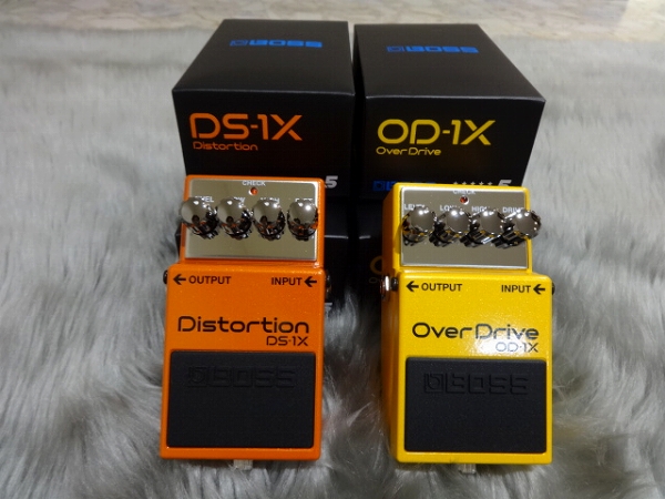 BOSS新製品・OD-1X＆DS-1X