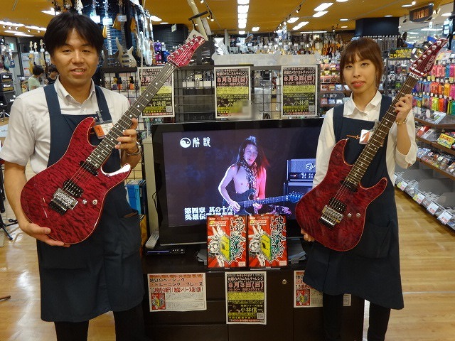 島村楽器松本パルコ店　地獄のメカニカルチャレンジ2014コーナー