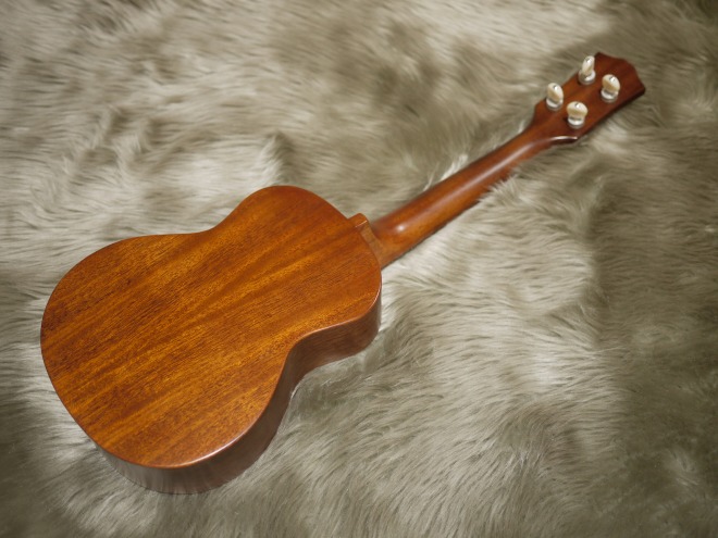 T's Ukulele CS-100 UPT back