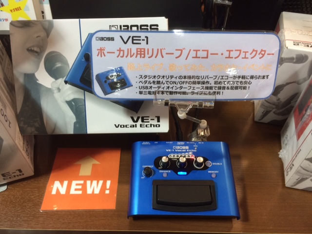 BOSS VE-1展示写真