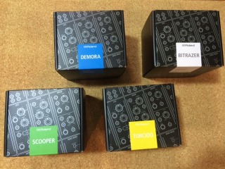 各機種の外箱