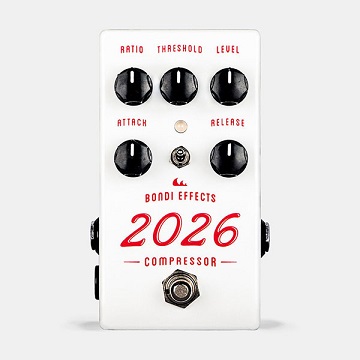 完璧 極上のコンプレッサー！米国BONDI EFFECTSの2026 Compressorが ギター
