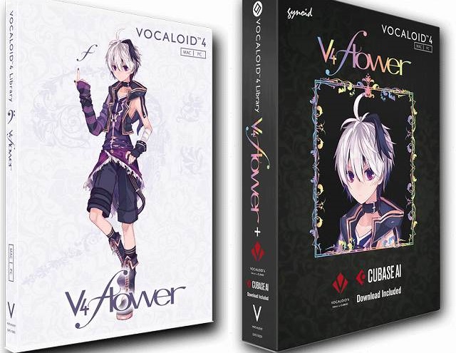 VOCALOID4Library V4 flower ボーカロイド ガイノイド