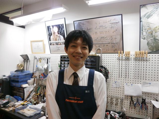 島村楽器奈良店　リペアマン　前川