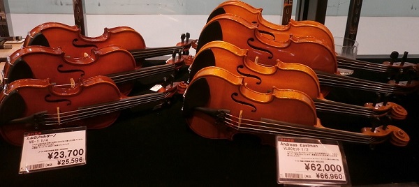分数　バイオリン　子ども用