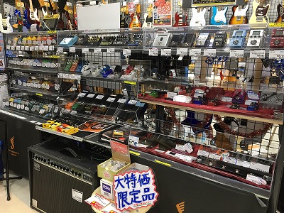 エフェクター売り場