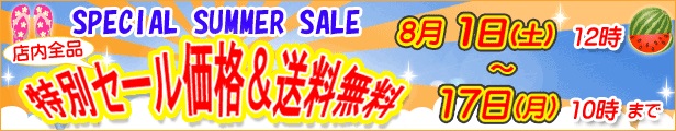SPECIAL SUMMER SALE