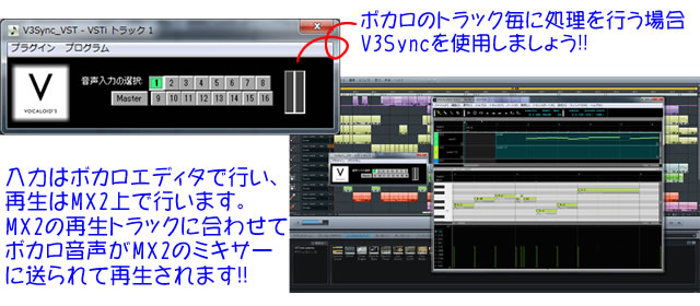 VOCALOID™とさらに強力な連携が可能に