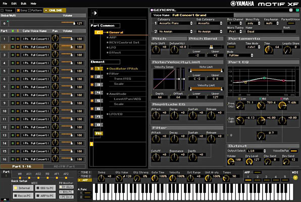 motif xf editor vst