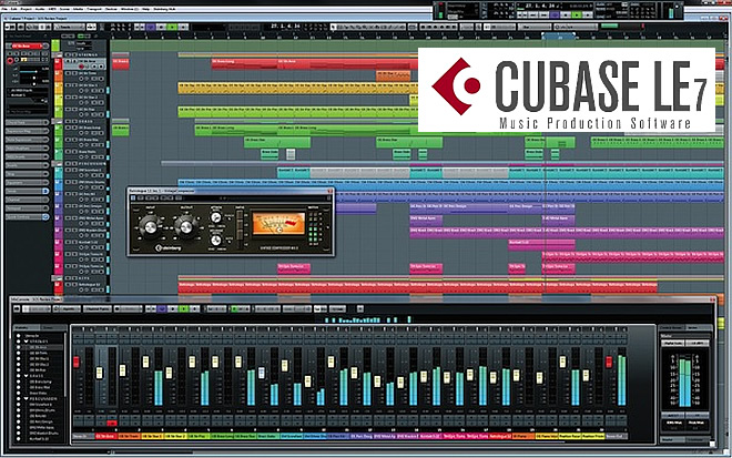 ZOOM UAC-2 現時点[2015.07.20]では、CUBASE LE 7 のライセンスが付属します。