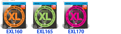 D'Addario Get+1 キャンペーン対象ベース弦 EXL160, EXL165, EXL170 島村楽器 イオンモール宮崎店で税込み￥3,099で販売中!!