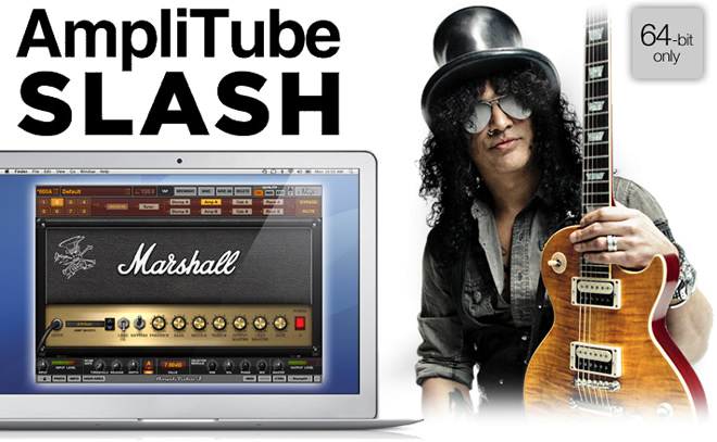 「AmpliTube SLASH」ももちろん「AmpliTube MAX」に収録されています。