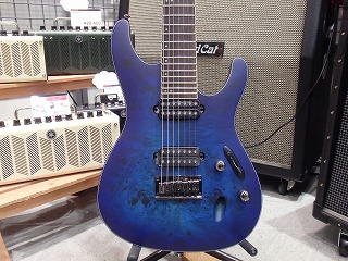 入荷情報】Ibanez/SIX7FDFM & S7721PB ～7弦ギター入荷しました