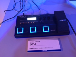 BOSS最新マルチ・エフェクター“GT-1”、9/17発売！！ ご予約受付
