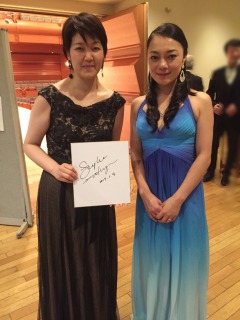 高木綾子さんと2ショット！