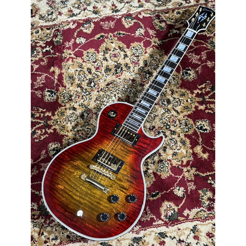 Gibson Custom Shop Les Paul Axcess Custom Figured Top w/ Ebony Fingerboard Gloss/Bengal Burst