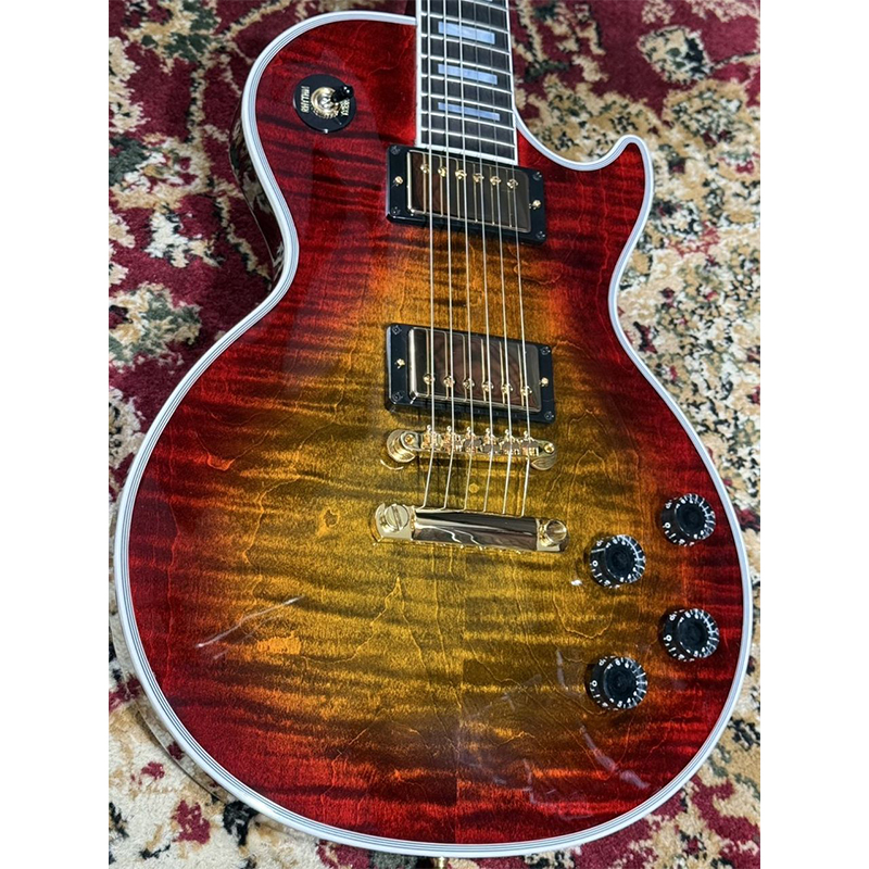 Gibson Custom Shop Les Paul Axcess Custom Figured Top w/ Ebony Fingerboard Gloss/Bengal Burst