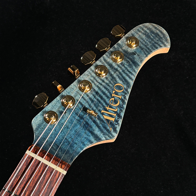 Altero Custom Guitars Astra Custom SHIMAMURA KURASHIKI Edition “Aizome(藍染)”