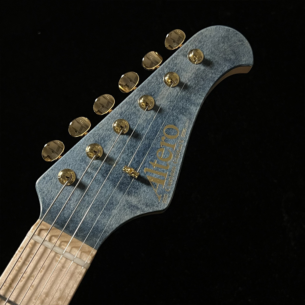 Altero Custom Guitars　Astra Standard SHIMAMURA KURASHIKI Edition ”Aizome（藍染）”