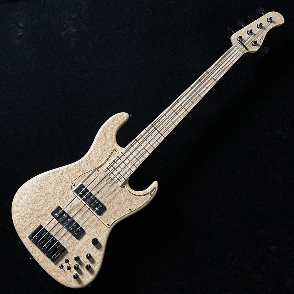 Wood Custom Guitars Vibe-5 19pitch Model/Bird’seye Maple Top