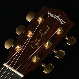 Headway Guitars HD-531 Coffee A,S/STD FBK（深煎りブラック）