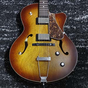 Godin 5th Avenue CW Kingpin II HB (Cognac Burst)